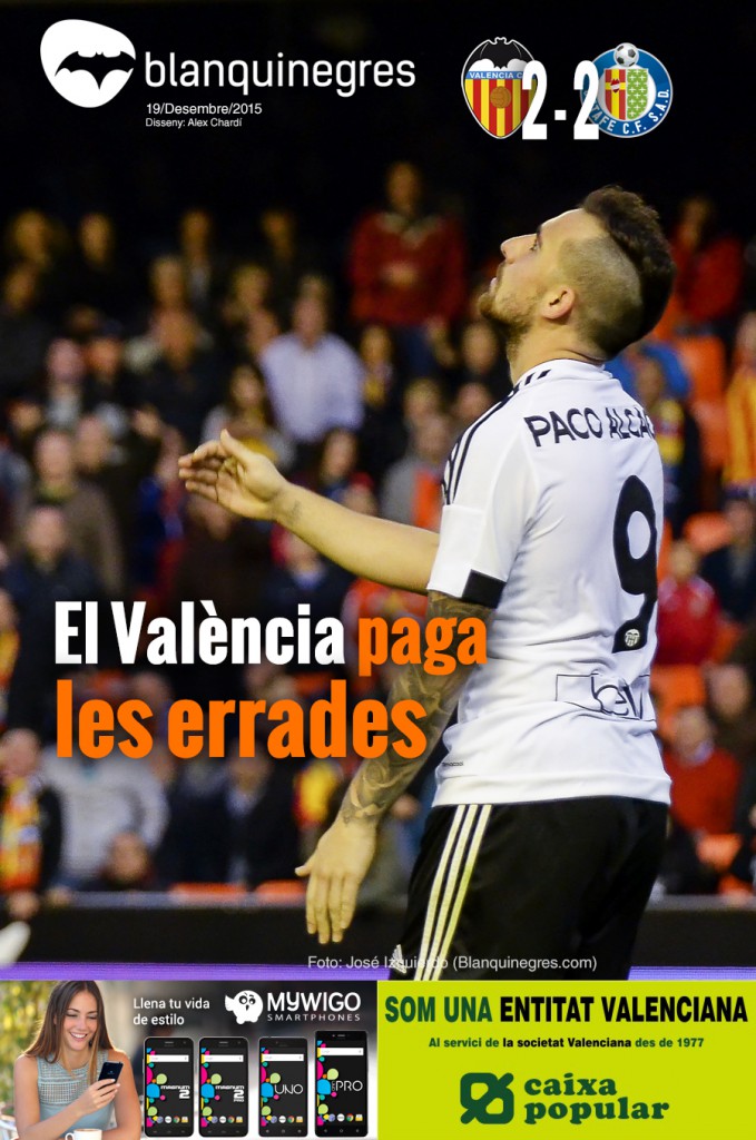Portada 26 València-Getafe
