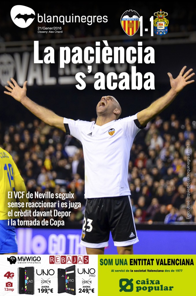 Portada 33 València-LasPalmas