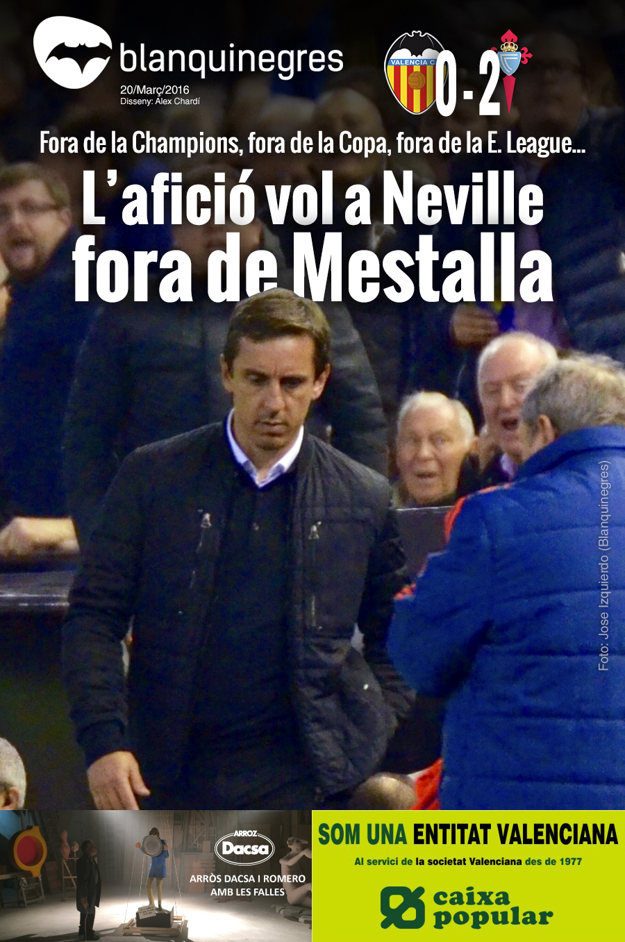 Portada 50 València-Celta