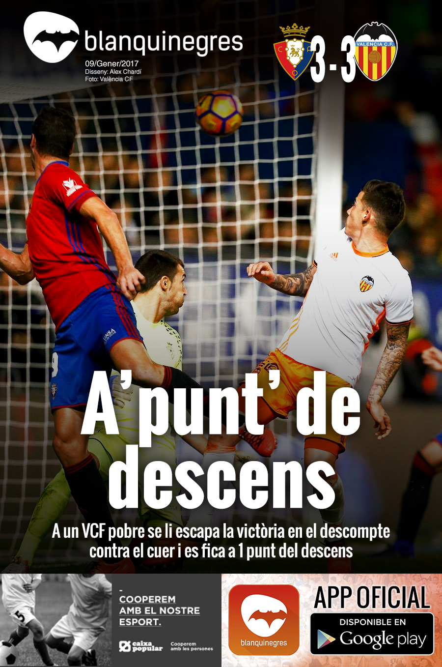 Portada 19 Osasuna-València