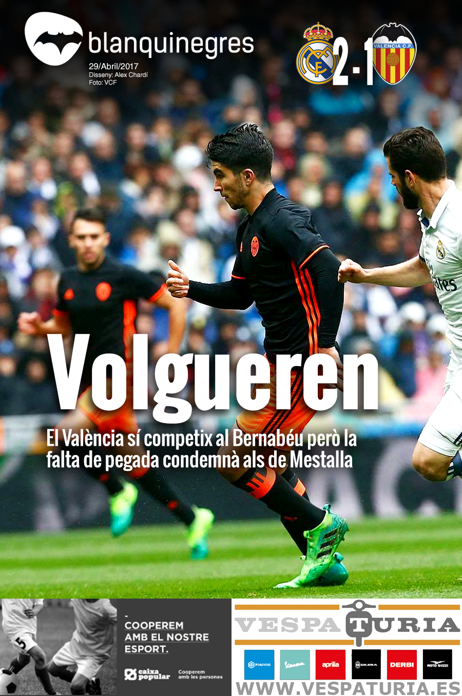 Portada 39 Madrid-València