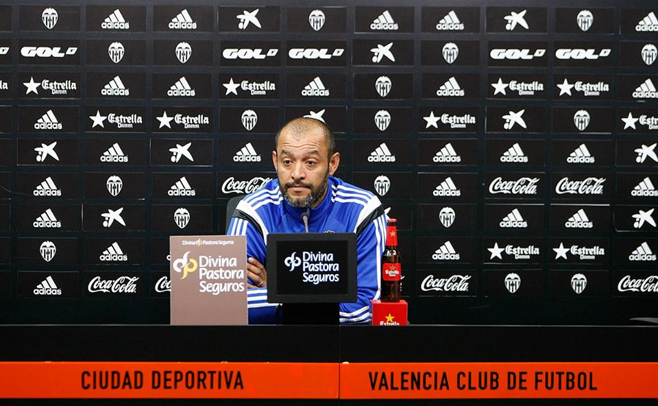 Nuno: “Demà volem dedicar-li la victòria a Mestalla”