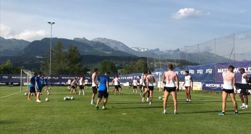 Últim entrenament a Suïssa