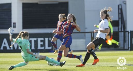 CRÒNICA: El FC Barcelona trau els colors al VCF Femení