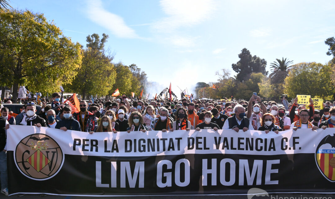 Fotogaleria: Manifestació per la llibertat del València