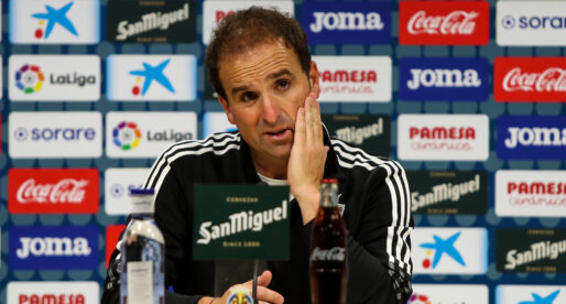 Jagoba Arrasate, entrenador d’Osasuna: “No hi ha cap oferta per Aridane”