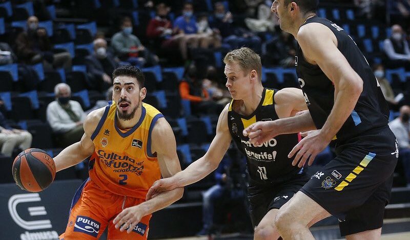 CRÒNICA: Agònica victòria de Valencia Basket davant Tenerife (92-88)