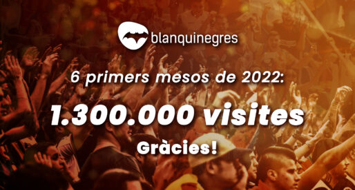 Blanquinegres creix un 15% i arriba a 1.300.000 visites