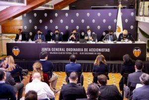El València convocarà una junta extraordinària per a baixar el nombre d'accions per a entrar en la Junta General d'Accionistes