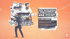 El València fletarà autobusos gratis per al partit contra el Betis
