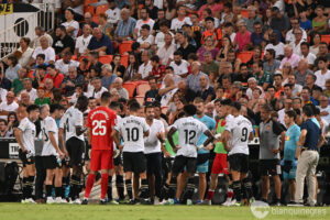 El València, desè equip de LaLiga en temps efectiu de joc
