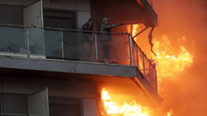 Primer balanç de ferits a l'incendi de València