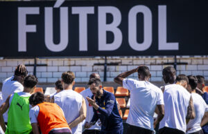 Almeida no entrena i és dubte per al partit a Mendizorroza